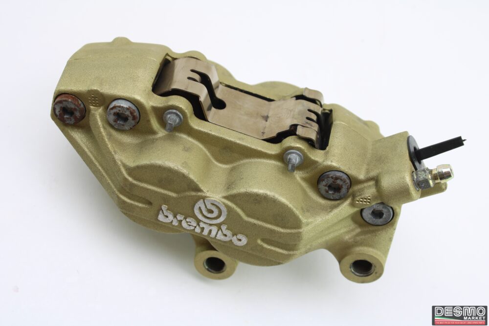 Pinza freno anteriore Brembo oro Ducati 748 916 996 998 s4r s4 - immagine 3