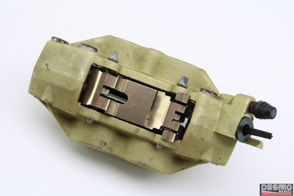 Pinza freno anteriore Brembo oro Ducati 748 916 996 998 s4r s4 - immagine 4