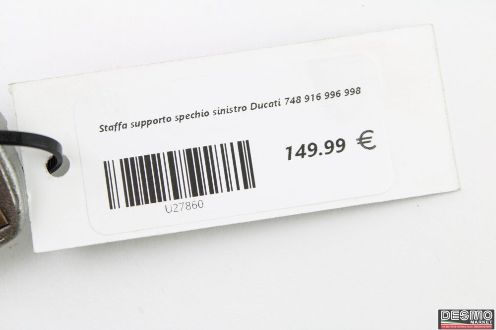 Staffa supporto specchio sinistro Ducati 748 916 996 998 - immagine 7