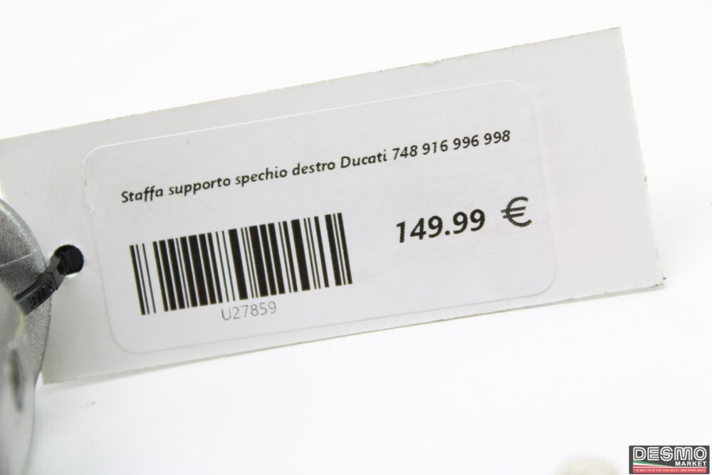 Staffa supporto specchio destro Ducati 748 916 996 998 - immagine 7