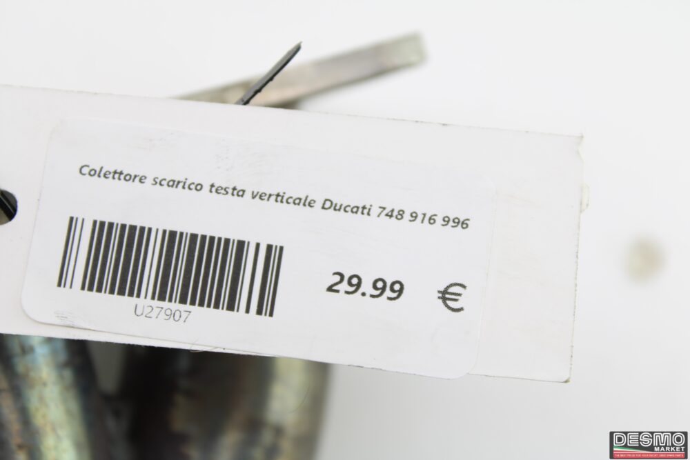 Collettore scarico testa verticale Ducati 748 916 996 - immagine 6
