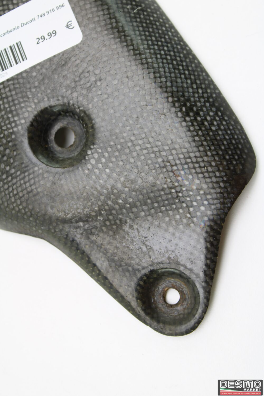 Paracalore scarico carbonio Ducati 748 916 996 - immagine 3