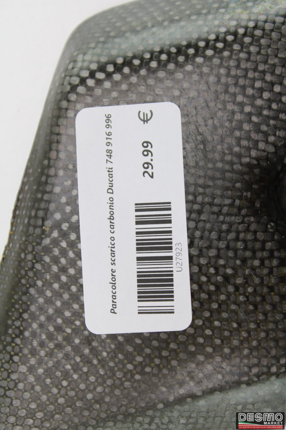 Paracalore scarico carbonio Ducati 748 916 996 - immagine 5