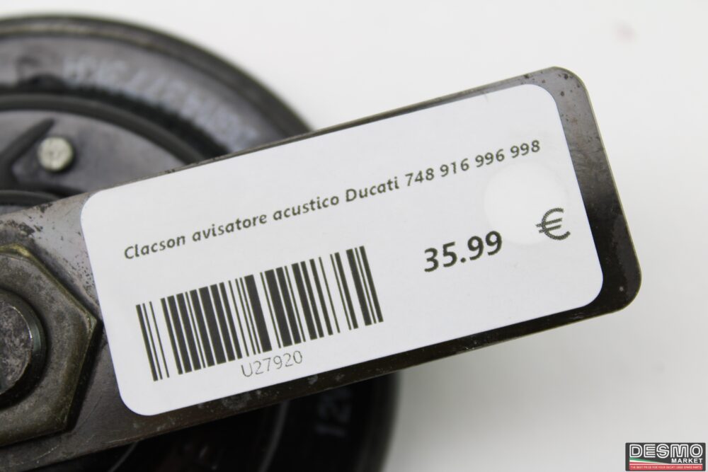 Clacson avvisatore acustico Ducati 748 916 996 998 - immagine 5