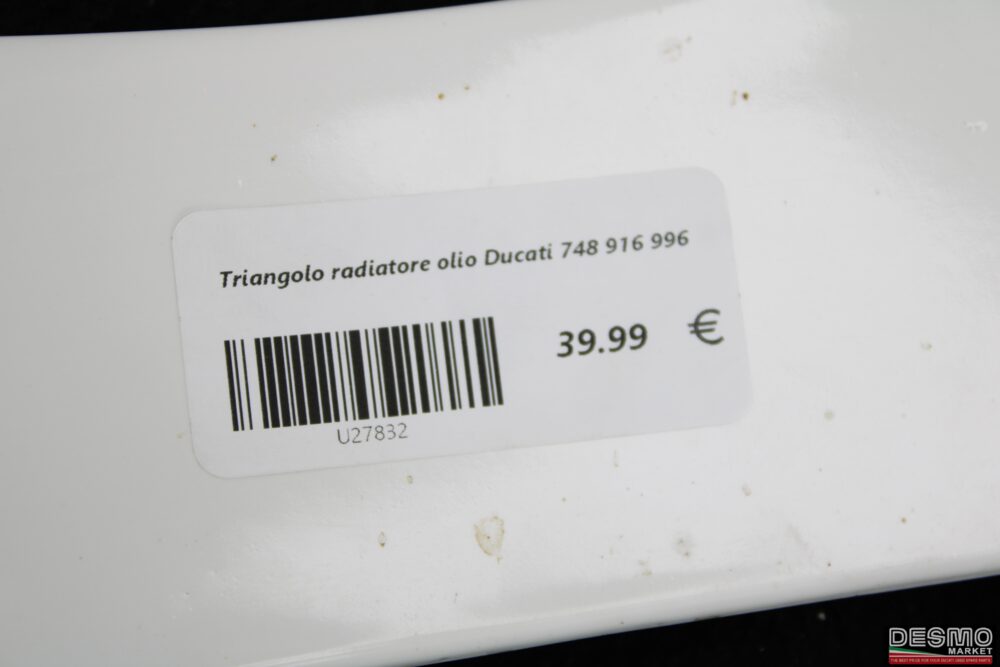 Triangolo radiatore olio Ducati 748 916 996 - immagine 9