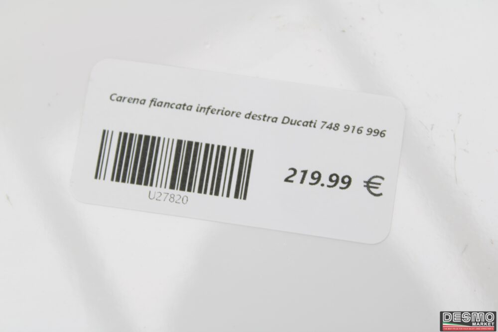 Carena fiancata inferiore destra Ducati 748 916 996 - immagine 11