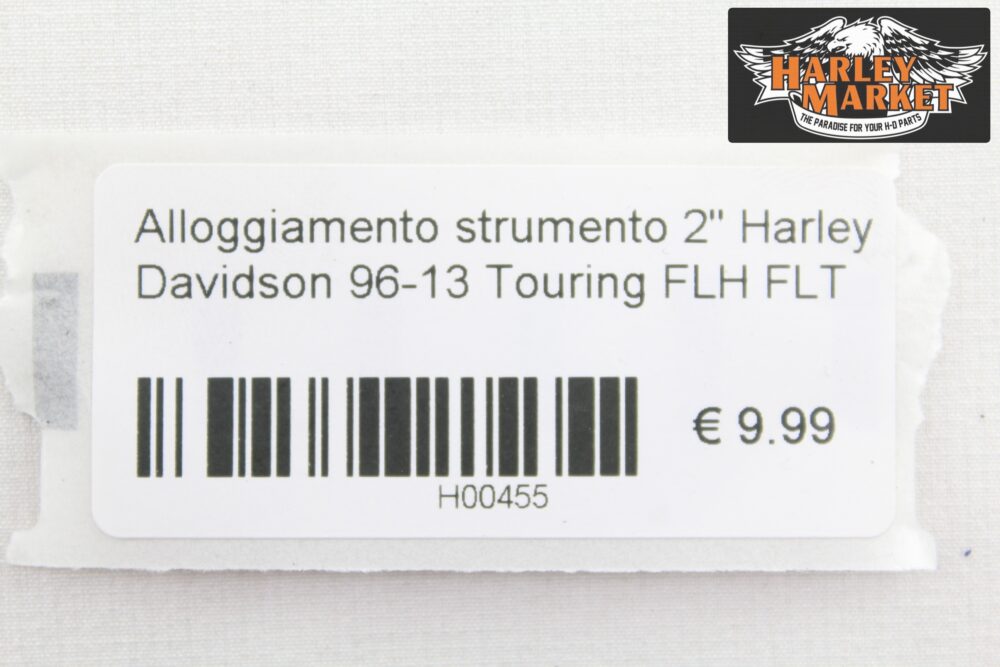 Alloggiamento strumento 2" Harley Davidson 96-13 Touring FLH FLT - immagine 6