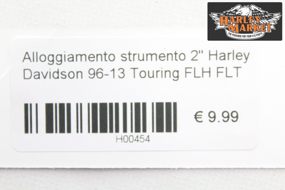 Alloggiamento strumento 2" Harley Davidson 96-13 Touring FLH FLT - immagine 6