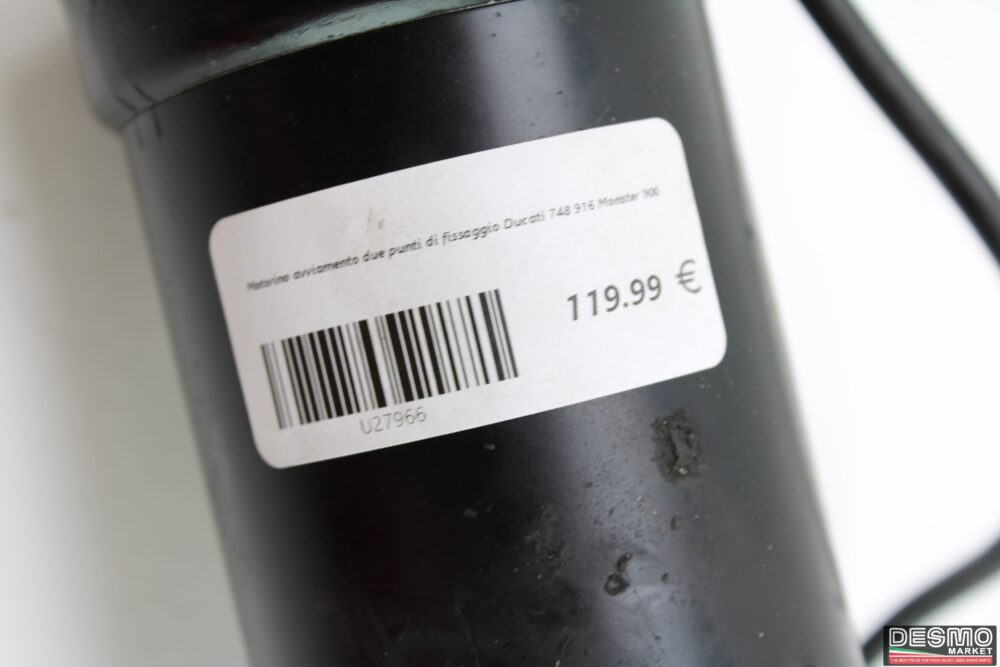 Motorino avviamento due punti di fissaggio Ducati 748 916 Monster 900 - immagine 7
