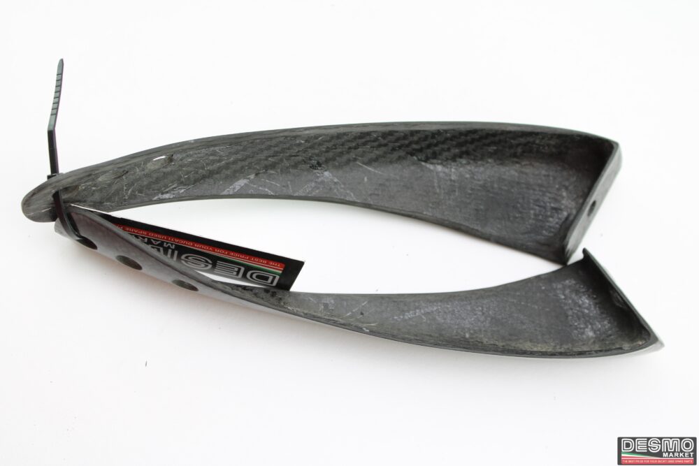 Kit staffe supporto specchi Carbonio Ducati sbk 748 916 996 - immagine 2