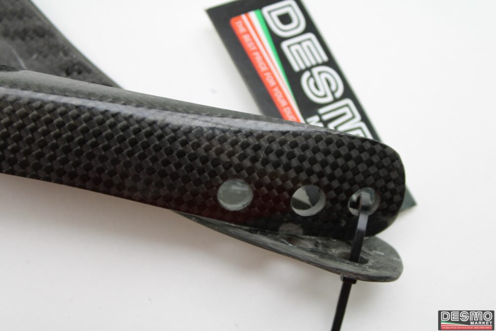 Kit staffe supporto specchi Carbonio Ducati sbk 748 916 996 - immagine 5