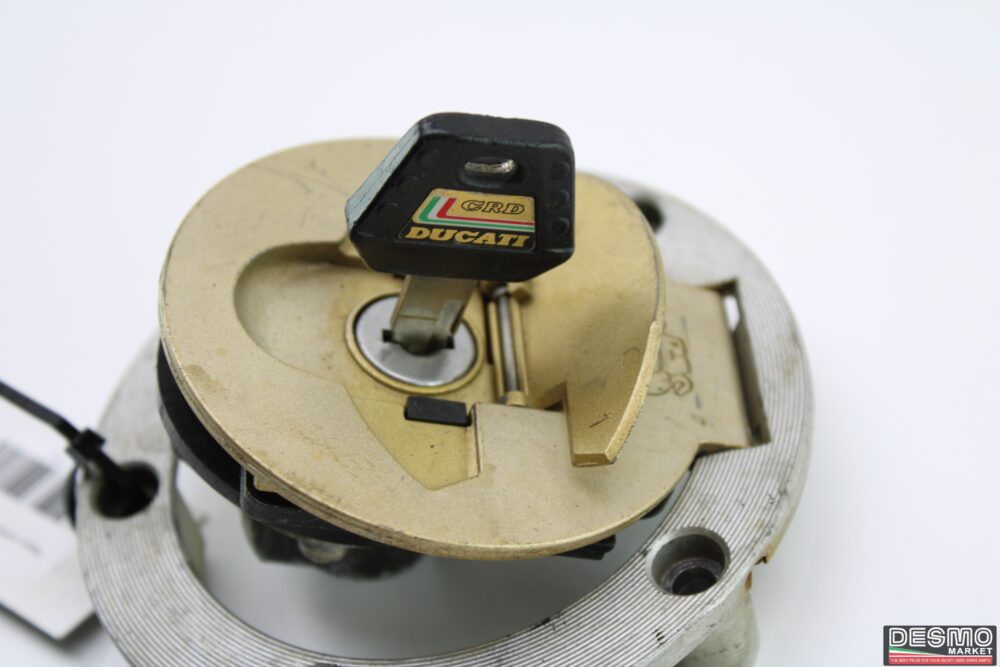 Tappo serbatoio Con elefantino e chiave Ducati Monster - immagine 4