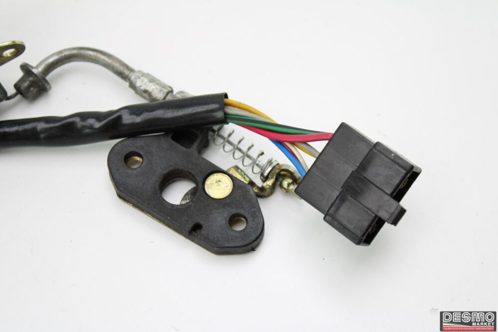 Kit blocchetto chiavi serratura sella Ducati Monster 600 750 900 - immagine 2