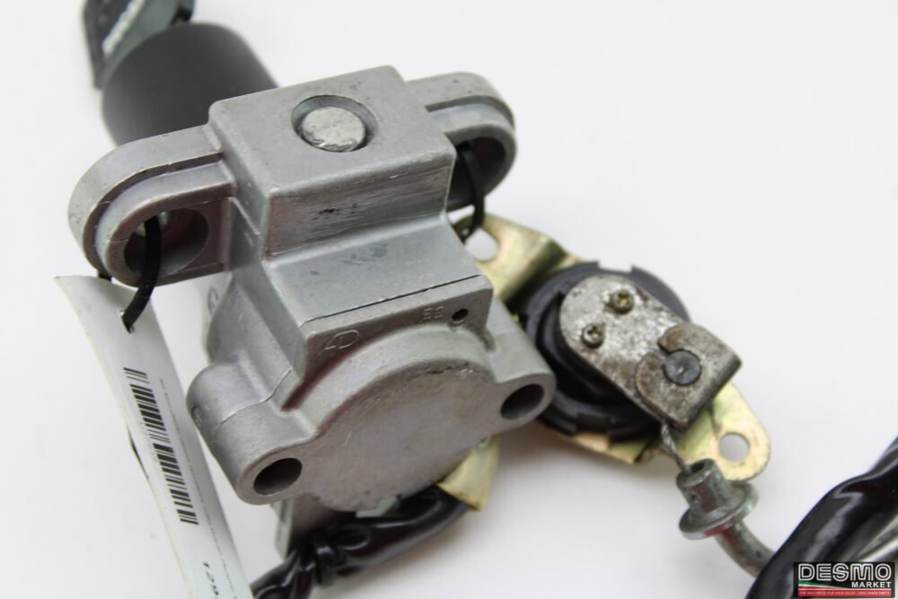 Kit blocchetto chiavi serratura sella Ducati Monster 600 750 900 - immagine 8