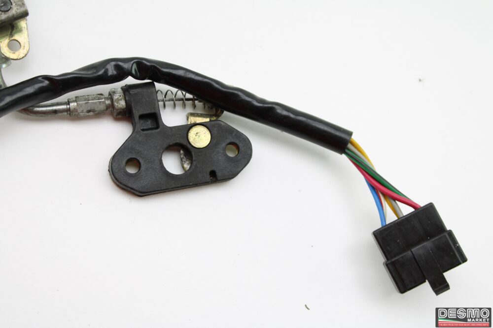 Kit blocchetto chiavi serratura sella Ducati Monster 600 750 900 - immagine 9
