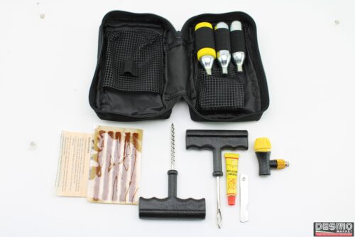 Kit Ripara Gomme X Foratura Auto Moto Ruota Riparazione Pneumatici Tubeless