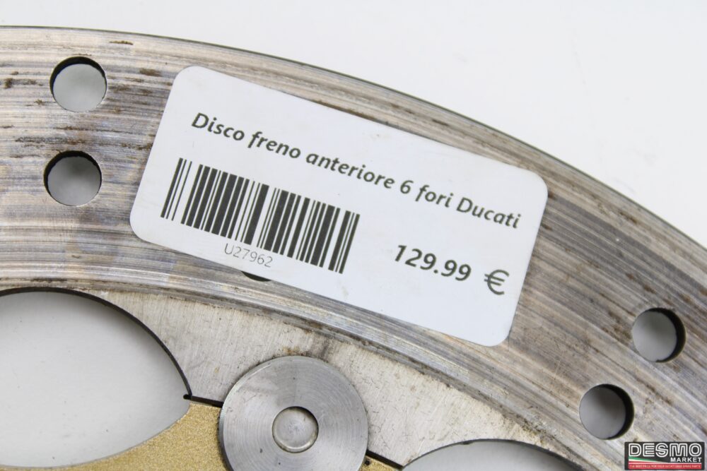 Disco freno anteriore 6 fori Ducati - immagine 8