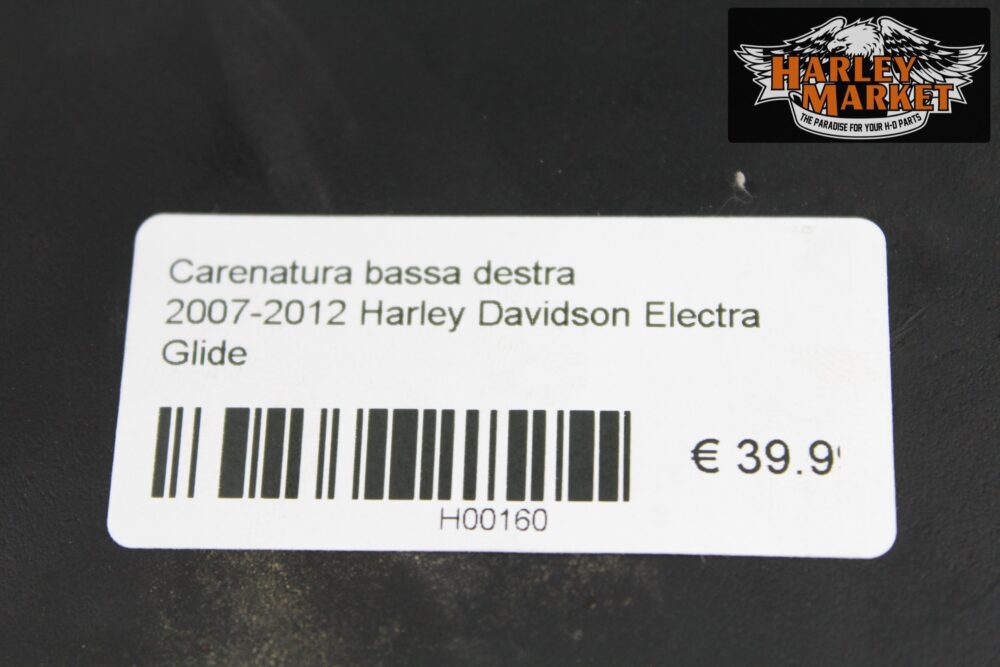 Carenatura bassa destra  2007-2012 Harley Davidson Electra Glide - immagine 8