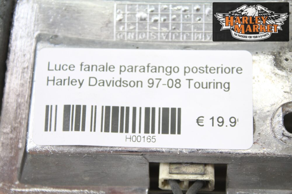 Luce fanale parafango posteriore Harley Davidson 97-08 Touring - immagine 5