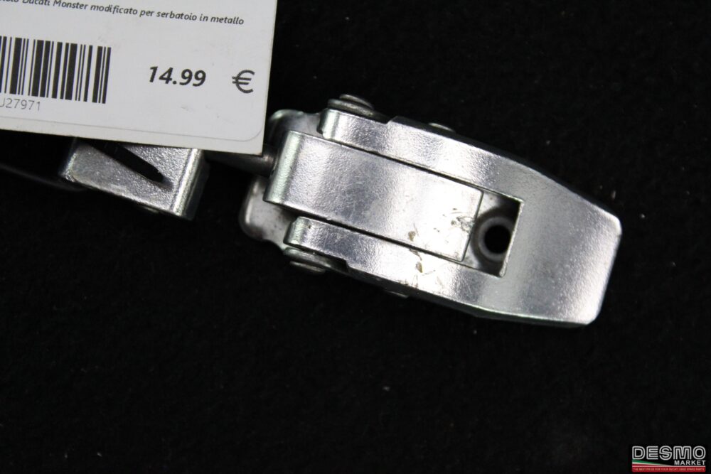 Gancio Serbatoio Ducati Monster modificato per serbatoio in metallo - immagine 3