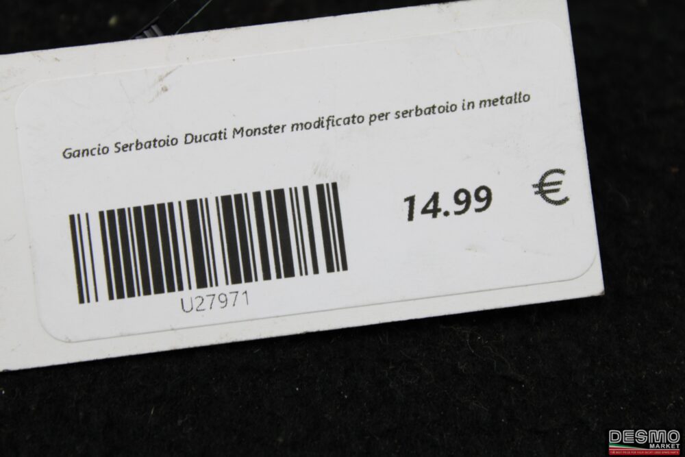 Gancio Serbatoio Ducati Monster modificato per serbatoio in metallo - immagine 5
