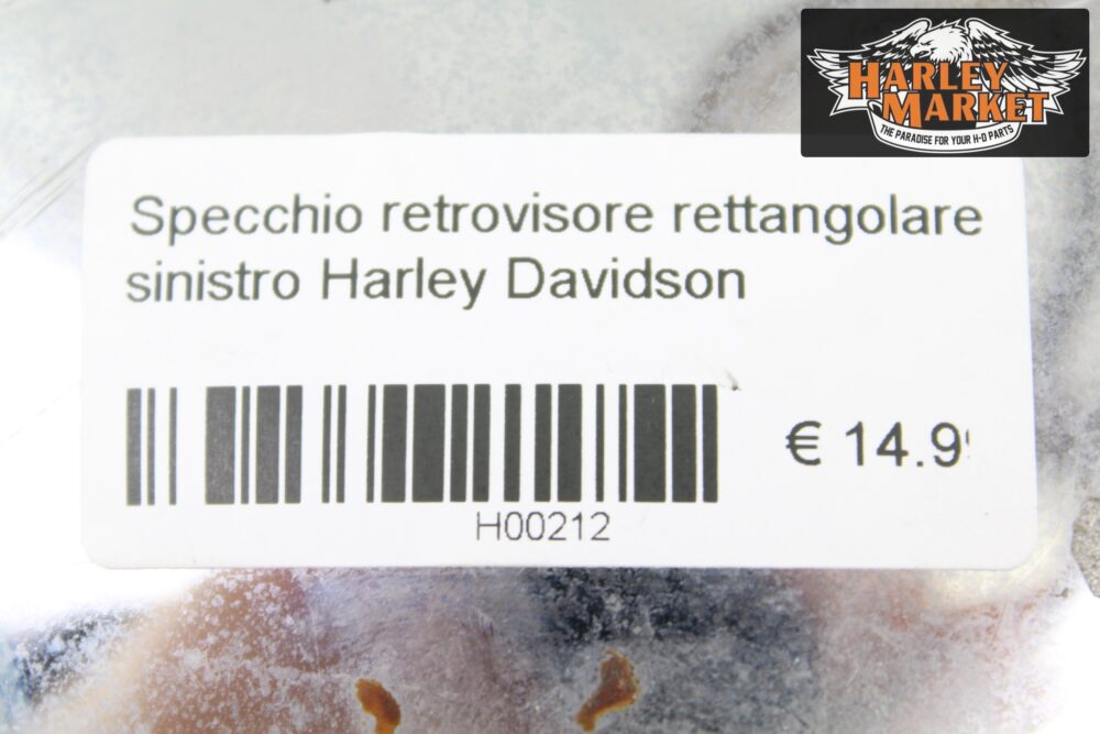 Specchio retrovisore rettangolare sinistro Harley Davidson - immagine 5