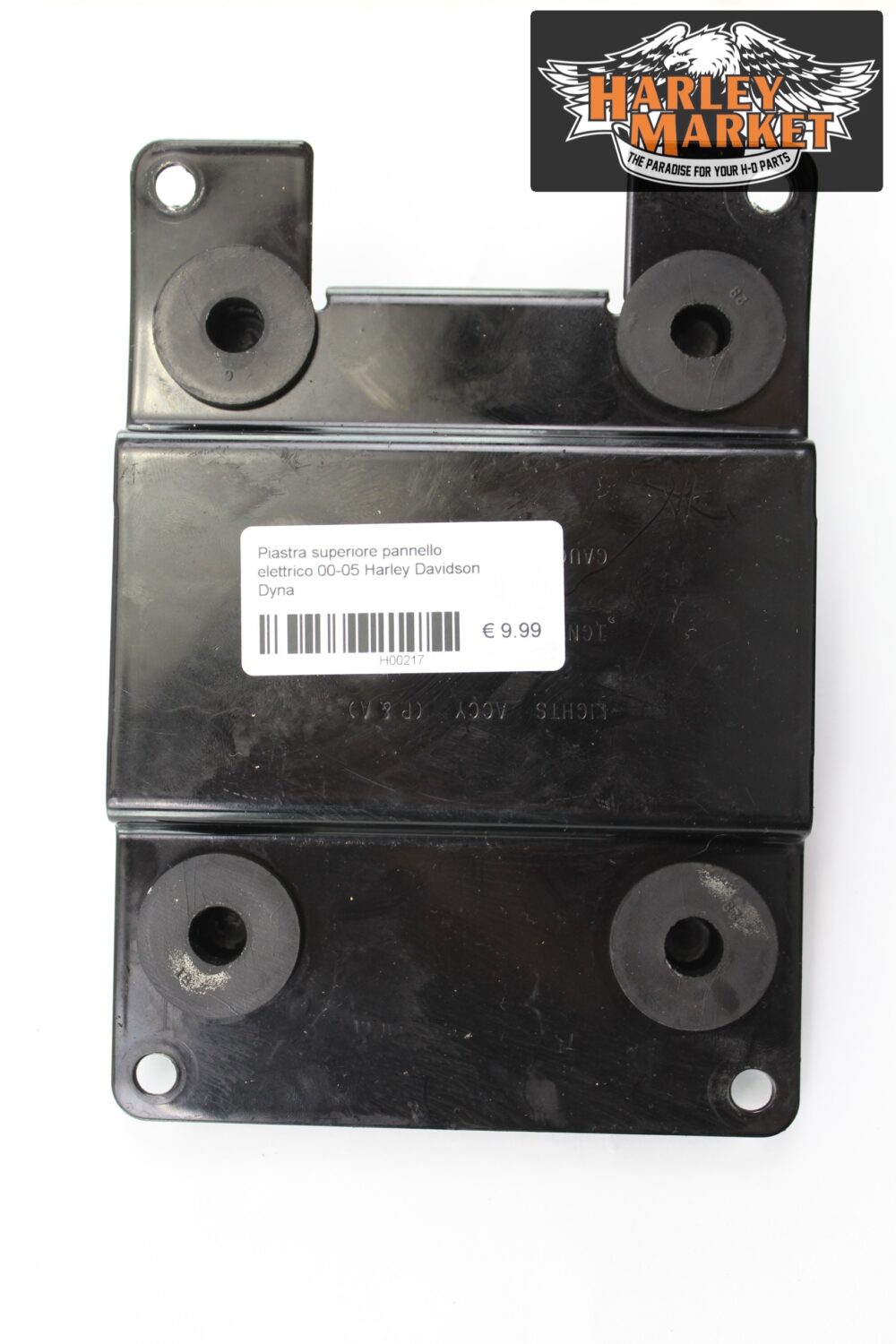 Piastra superiore pannello elettrico 00-05 Harley Davidson Dyna - immagine 3