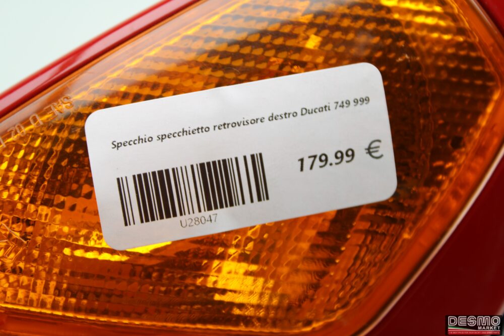 Right Rearview Mirror Mirror Ducati 749 999 - Image 8