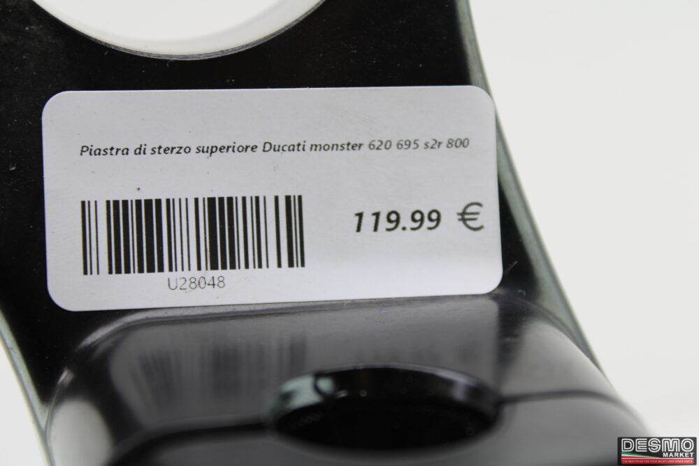 Piastra di sterzo superiore Ducati monster 620 695 s2r 800 - immagine 6