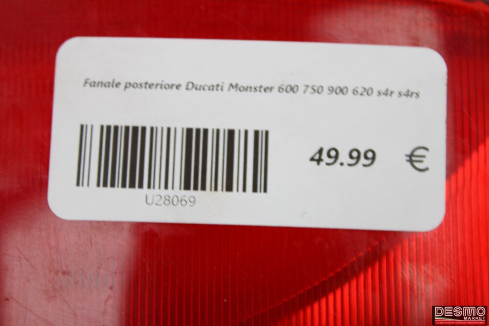 Fanale posteriore Ducati Monster 600 750 900 620 s4r s4rs - immagine 6