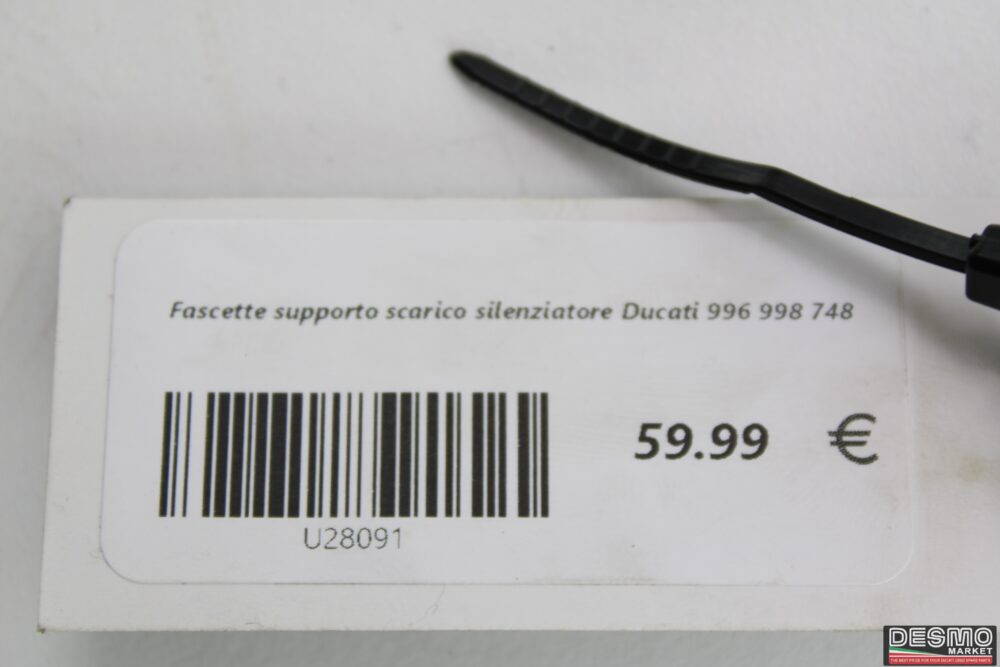 Fascette supporto scarico silenziatore Ducati 996 998 748 - immagine 7