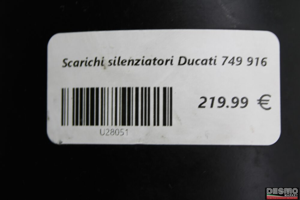 Exhaust silencers Ducati 749 916 - Image 12