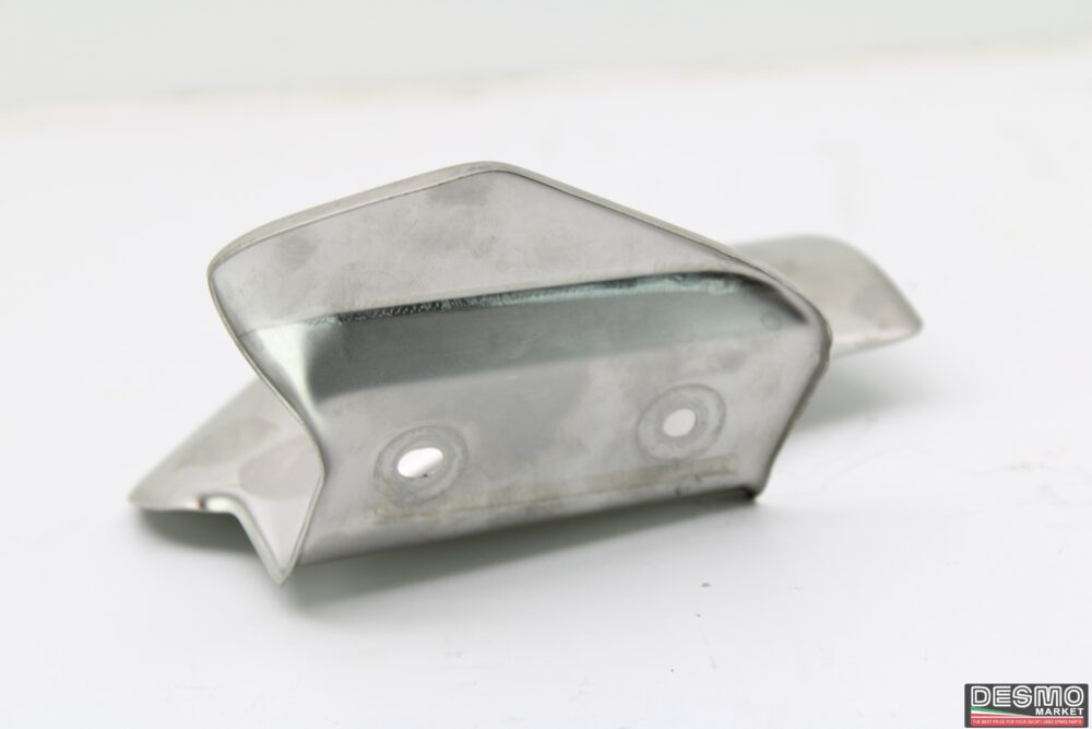 Paracalore scarico destro inox Ducati monster i.e. - immagine 3