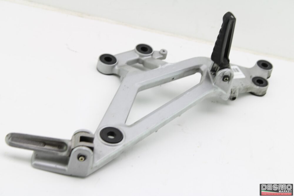 Staffa piastra pedana Destra Ducati Monster 600 750 900 620 s4r - immagine 2
