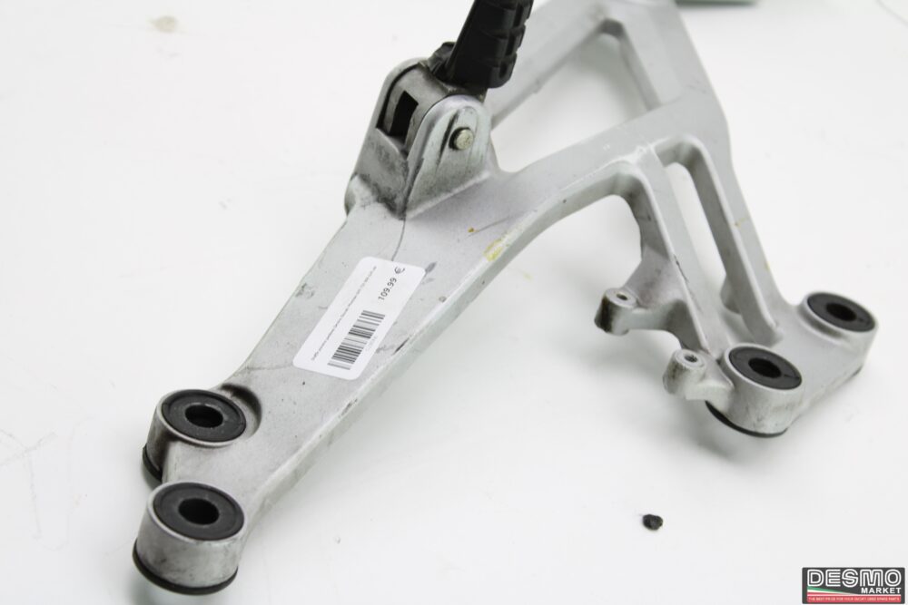 Staffa piastra pedana Destra Ducati Monster 600 750 900 620 s4r - immagine 4
