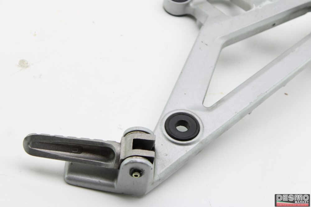 Staffa piastra pedana Destra Ducati Monster 600 750 900 620 s4r - immagine 6