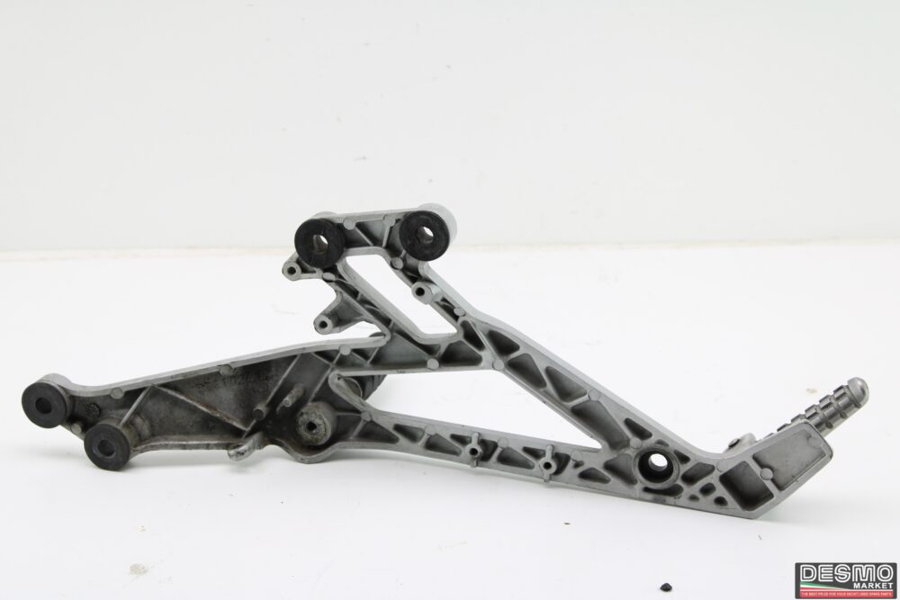 Staffa piastra pedana Destra Ducati Monster 600 750 900 620 s4r - immagine 7