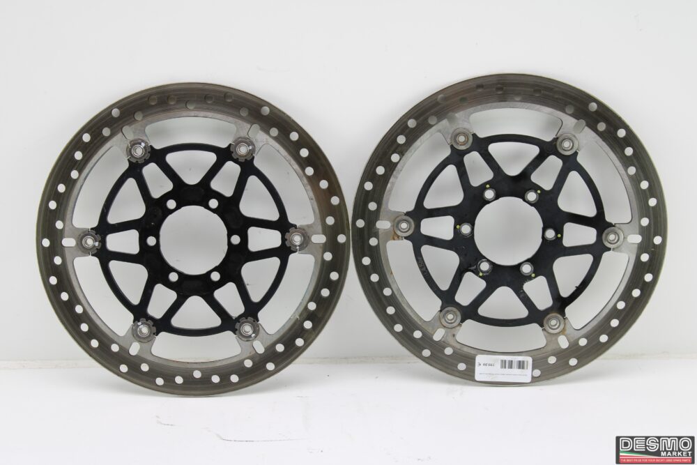 Dischi freno anteriori Brembo 300mm Ducati Monster 695 s2r 800 - immagine 2