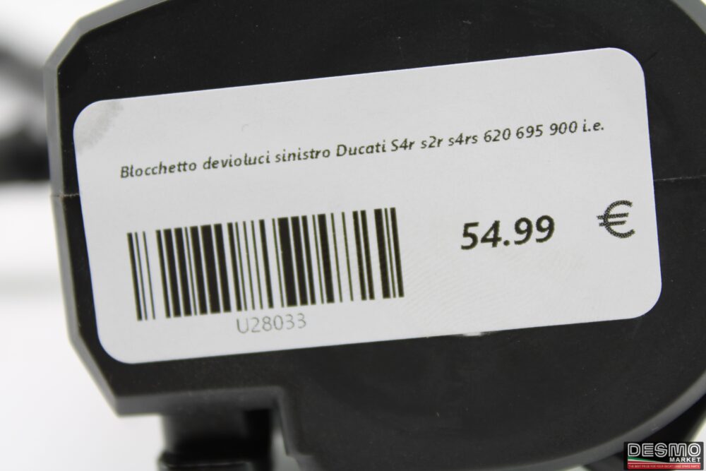 Blocchetto devioluci sinistro Ducati S4r s2r s4rs 620 695 900 i.e. - immagine 8
