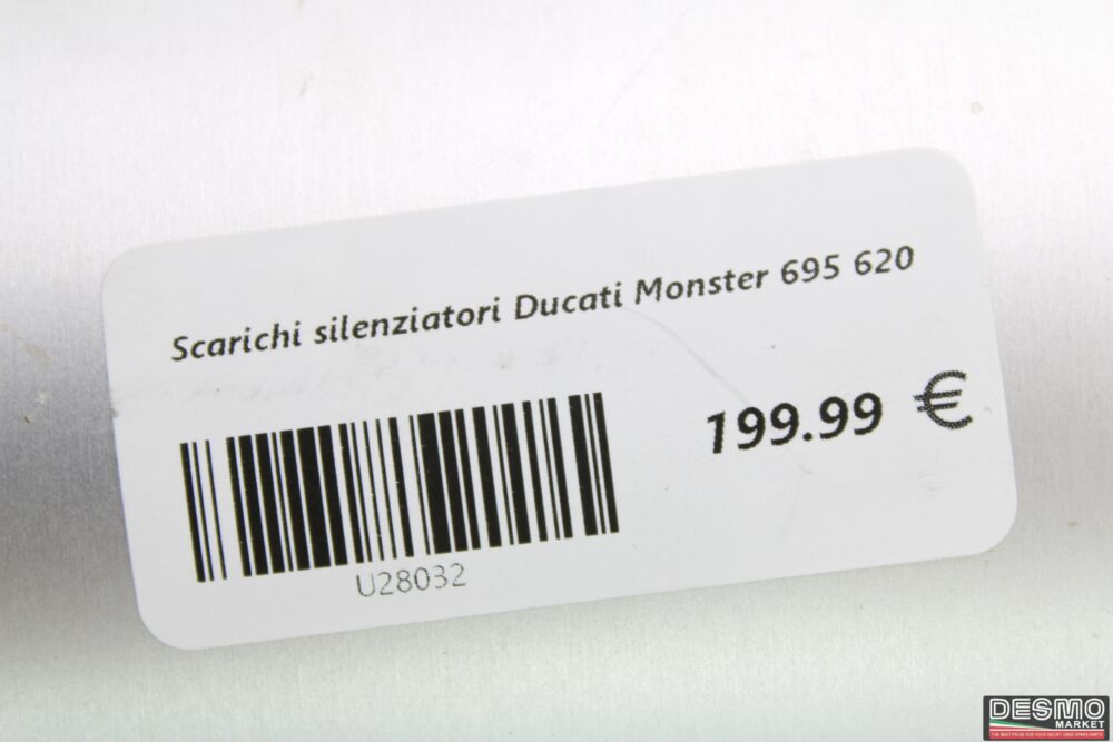 Scarichi silenziatori Ducati Monster 695 620 - immagine 11