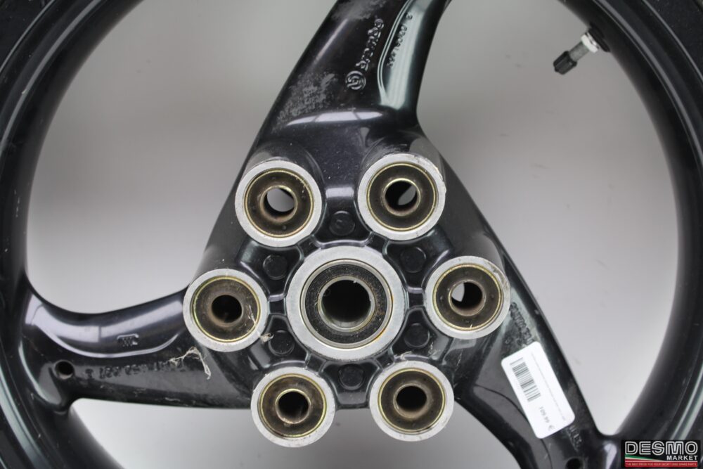 Cerchio ruota posteriore Ducati Monster 620 695 750 i.e. 800 - immagine 5