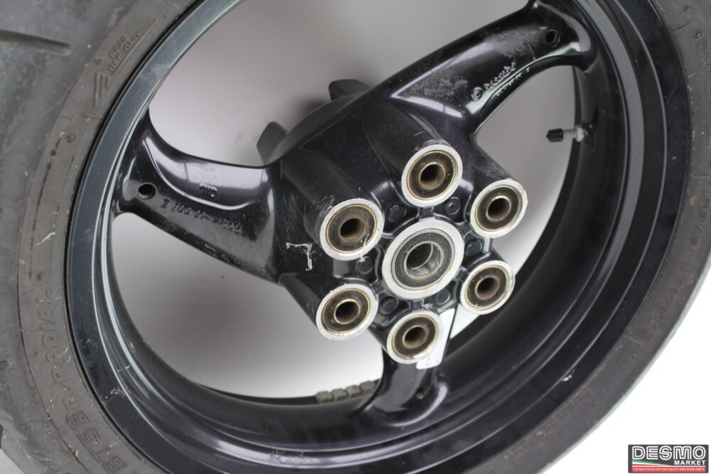Cerchio ruota posteriore Ducati Monster 620 695 750 i.e. 800 - immagine 7