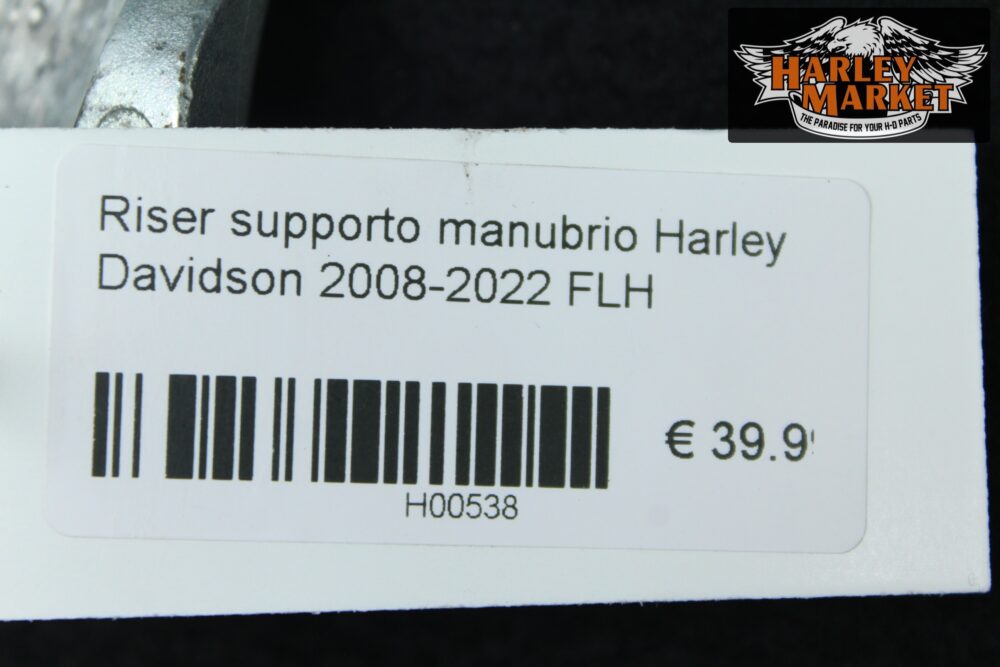 Riser supporto manubrio Harley Davidson 2008-2022 FLH - immagine 7