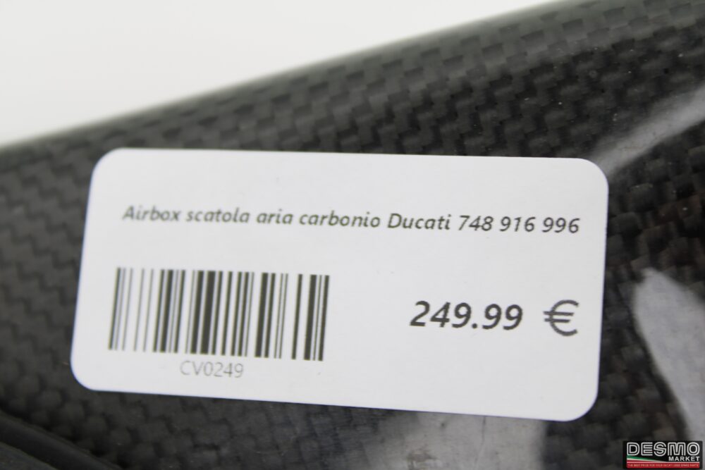 Airbox scatola aria carbonio Ducati 748 916 996 - immagine 9