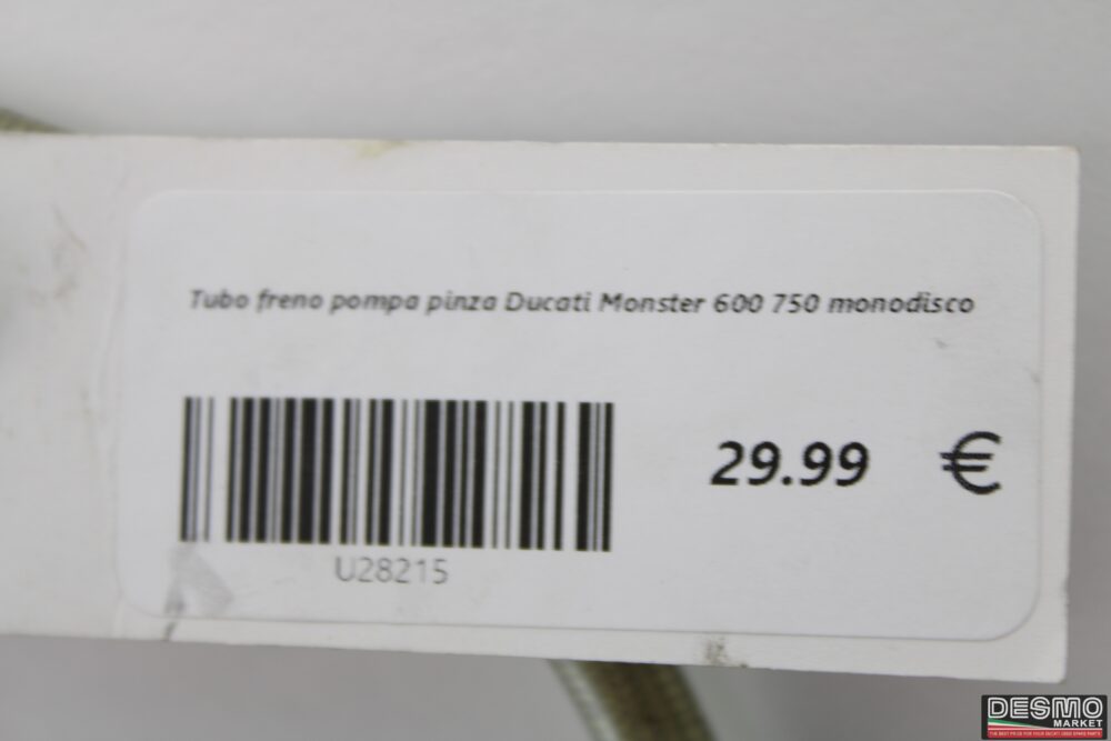 Tubo freno pompa pinza Ducati Monster 600 750 monodisco - immagine 7
