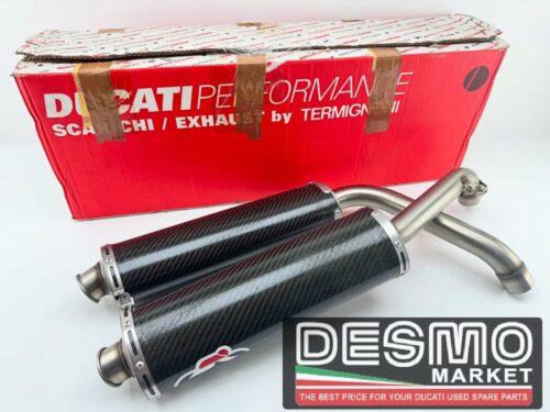 Silenziatori finali Termignoni carbonio 45mm Ducati 748 916 996 998