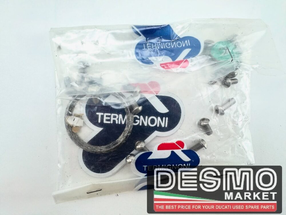 Scarico decat Termignoni inox Ducati 749 999 S/R Coppa Bassa - immagine 8
