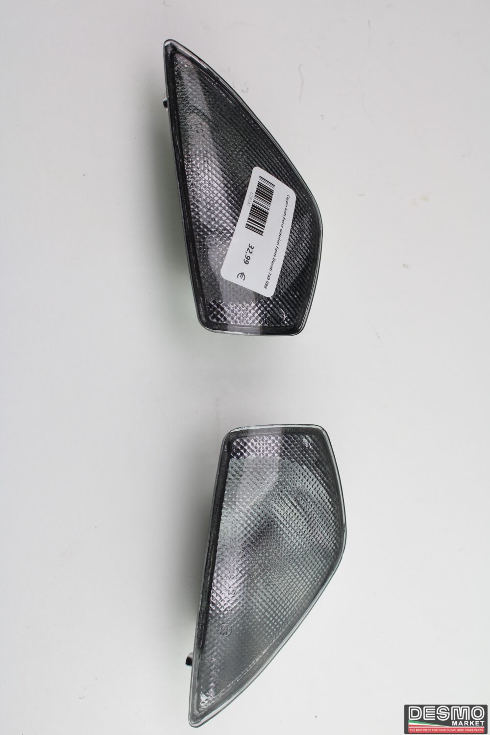 Coppia lenti frecce anteriori Fumè Ducati 749 999