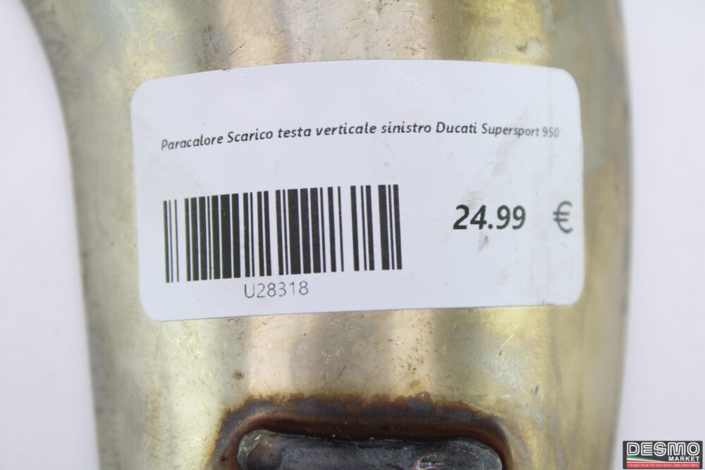 Paracalore Scarico testa verticale sinistro Ducati Supersport 950 - immagine 6
