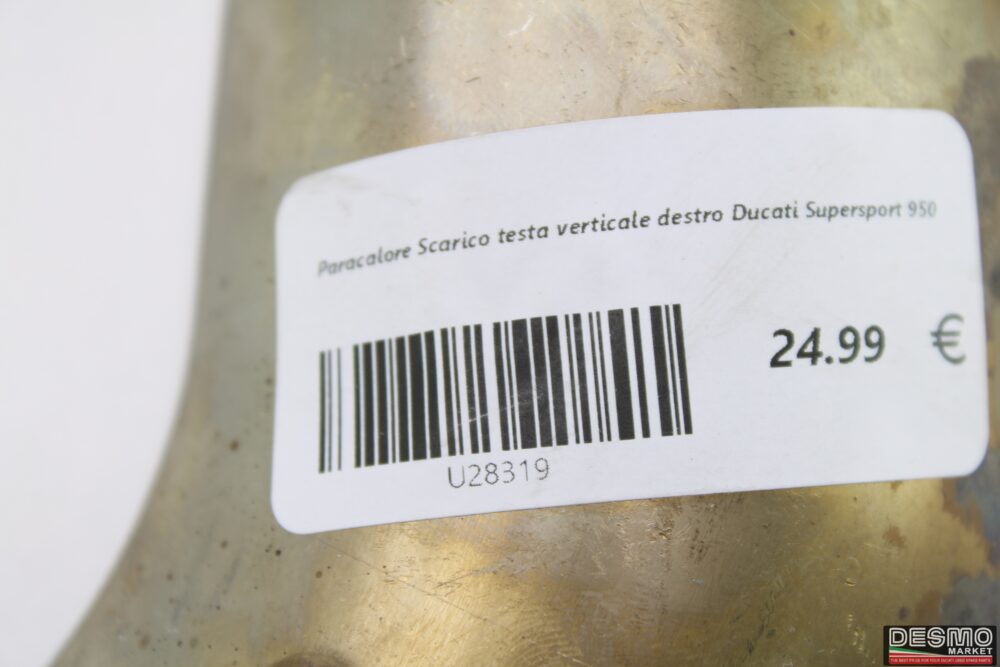 Paracalore Scarico testa verticale destro Ducati Supersport 950 - immagine 7